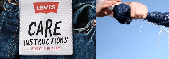 Levis care hot sale instructions